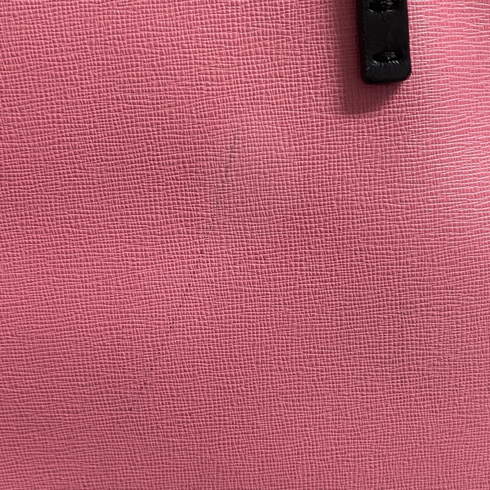 Fendi Monster Vitello Elite Cuojo Buggies roll tote Pink Tote with Black Accents - Picture 13 of 14